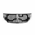 Mdr Oe Replacement For Lincoln Town Car 1998-2002 Grille Chrome Black W Partslink Fo1200349 