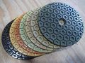7 Inch 180mm Granite Diamond Honeycomb Polishing Pads 10 Pieces Grit 50-10000 Concrete Sander Marble Travertine Glass Terrazzo 