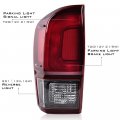 G-plus Trd Pro Tail Light Brake Lamp Compatible With Toyota Tacoma 2016 2017 2018 2019 2020 2021 2022 2023 Left Driver Side Red