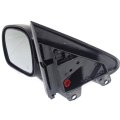 Driver Side Door Mirror For Chrysler Town And Country 1999 2000 Heated Power Electric Replacement Gloss Black Non Folding 