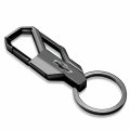 Ipick Image For Chevrolet Black Logo Gunmetal Carabiner-style Snap Hook Metal Key Chain Keychain Only Official Licensed
