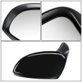 To1320286 Oe Style Powered Driver Left Side View Door Mirror Compatible With Toyota Prius V 12-17