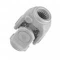 Caltric Front Propeller Shaft Yoke Assembly Compatible With Kawasaki 13310-0570 13310-0005