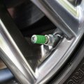 Dorado Mahi-mahi Fishing 6 Valve Stem Caps For Tire Rim Wheel Aluminum Green