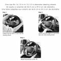 U So Shiny Fluffy Car Steering Wheel Cover With Cat Ears Perfect For Girls Women Ladies Universal Size Red