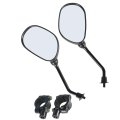 Atv Rear View Side Mirror W 7 8 Handlebar Replacement For Honda Polaris Sportsman 