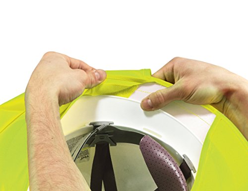 Chill-its 6660 Attachable Hard Hat Brim With Neck Shade Lime
