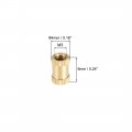 Uxcell Knurled Insert Nuts M3 X 6mm L 4mm Od Female Thread Brass Embedment Assortment Kit 50 Pcs