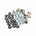 Xljoy Atv Quad Plastic Fender Bolt Washer Nut Screw Kit Fits 50cc 70 90 110 125cc
