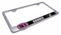 13 1 Half Marathon Runner Pink License Plate Frame