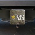 U S Army Dad Tow Trailer Hitch Cover Plug Insert