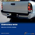 Amerilite Oe Style For 2005-2015 Toyota Tacoma Black Led Rear Brake Lamp Replacement Taillights W Bulbs Set Passenger And