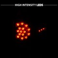 Amerilite Oe Style For 2005-2015 Toyota Tacoma Black Led Rear Brake Lamp Replacement Taillights W Bulbs Set Passenger And