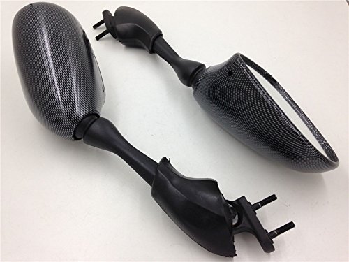 Smt-oem Style Mirrors For 2004 2005 2006 Yzf R1 Yzf-r1 Yzfr1 Carbon B00rue8k42
