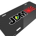 Jdm Wakaba Leaf Carbon Fiber Look Color Graphic Aluminum Auto License Plate