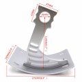 Hongk- Curved Side Mount License Plate Tag Holder Bracket Compatible With Cbr 600rr 1000rr B01c0srp6q