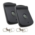 2x Multi-code 3089 One Button Visor 10 Dip Off Code Switch Type Gate Or Garage Door Opener Remote Control On 300mhz 30891 