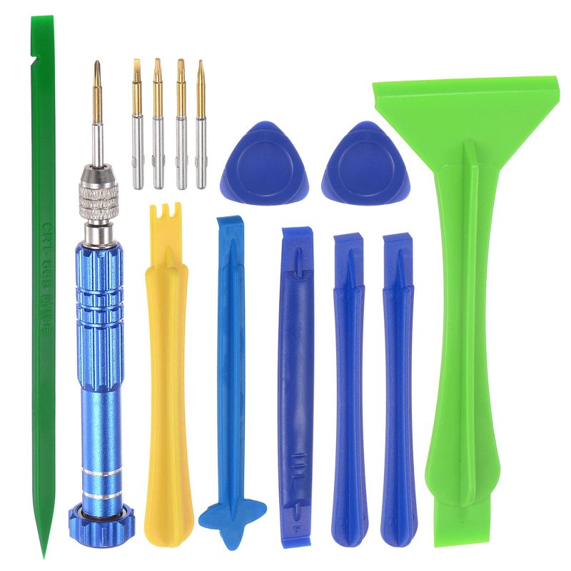 Electronics Repair Tool Kit 10 In 1 Magnetic Precision Screwdriver Tweezer Sets For Repairing Mobile Computer Laptop Small Home