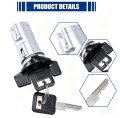 7840574 Ignition Starter Switch Lock Cylinder With Keys For Chevy C1500 C2500 C3500 1991 To 1994 And Gmc Jimmy Safari S15