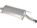 Rear Muffler For 1999-2002 Volkswagen Cabrio 2 0l 4-cylinder Aba 