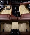 Okutech Custom Fit Xpe Leather 3d Full Surrounded Waterproof Car Floor Mats For Mercedes Benz S Class S350 2006-2009beige