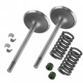 Caltric 2x Intake Valve Kit Compatible With Honda Pioneer 1000 1000-5 2016 2017 2018 2019 2020 2021 2022