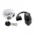Topteng Ignition Switch Fuel Gas Cap Fit For Kawasaki Vn900 Classic 2006-2013 Custom 2007-2008 Vulcan 900 Classic Lt 2006-2022