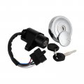 Topteng Ignition Switch Fuel Gas Cap Fit For Kawasaki Vn900 Classic 2006-2013 Custom 2007-2008 Vulcan 900 Classic Lt 2006-2022