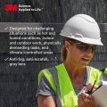 3m Safety Glasses Solus 1000 Series Ansi Z87 Scotchgard Anti-fog Grey Lens Green Black Frame