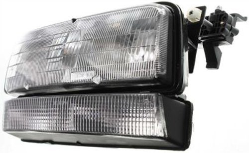 Crash Parts Plus Right Passenger Side Headlight Head Lamp For 91-93 Buick Lesabre Park Avenue