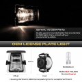 Vipmotoz Oe-style License Plate Light Tag Lamp Housing Assembly Replacement For 2007-2018 Jeep Jk Wrangler