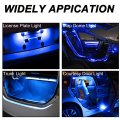 Glofe T10 194 168 Dash Instrument Ultra Blue Led Light Bulbs Bright Panel Gauge Cluster Dashboard 10pcs Set