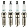 Autokay Ignition Coils And Spark Plug Set Of 4 For Ford Fusion Focus Explorer Lincoln Uf670