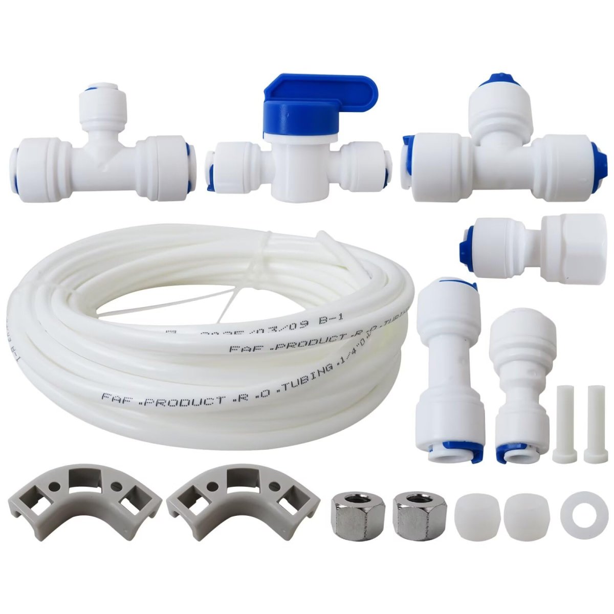 1 4 In Ice Maker Water Line Kit 32 8 Ft Ro Connection For Drinking Filter Faucet Refrigerator Dispenser