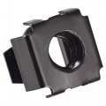 Uxcell Snap-in Cage Nuts M8 X 1 25mm Carbon Steel Metric Nut For Server Shelve Cabinet 10pcs