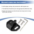 X Autohaux Door Tailgate Lock Buckle For Toyota Fj Cruiser Xf10 2007-2020 Land Prado Fj120 Fj150 2003-2022 Rav4 Stopper