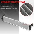 Dpi 13300 Factory Style 1-row Cooling Radiator Compatible With Toyota Camry Avalon Lexus Es300h 2 5l Hybrid 12-18 Aluminum Core