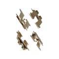 Disc Brake Hardware Kit Front For Kia Spectra 2000 2001 2002 2003 2004 Steel Clip Regular Service Grade