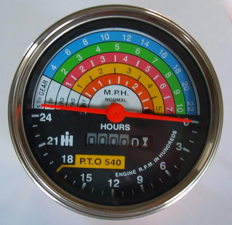 Tachometer For Ih International Farmall 560 660 Tractor