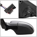 Auto Dynasty Vw1320144 Factory Style Driver Left Side Mirror Manual Folding Power Adjust Turn Signal Compatible With Vw Passat
