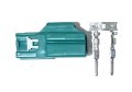Wpt-917 Wpt-1238 Connector Kit For 18 Awg Wire Includes Housing Unit And Terminals Mates To Wpt-1163 8u2z-14s411-va 