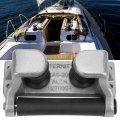 Cleats Chocks Boat Bow Fairlead Aluminum Roller Rustproof Cleat Bollard Chock Wheel Accessories
