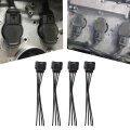 4x Ignition Coil Female Connector Plug Harness For 2002 To 2010 Toyota Camry 2 4l Replaces Part Numbers 90919-02244 90080-19015