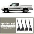 4x Ignition Coil Female Connector Plug Harness For 2002 To 2010 Toyota Camry 2 4l Replaces Part Numbers 90919-02244 90080-19015