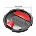 X Autohaux Car Exterior Door Key Jack Cover For Jeep Wrangler Jl Jlu Gladiator Jt 2018-2021 Panel Hole Protector Glossy Black 3