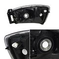 Instyleparts Clear Lens Headlights With Chrome Housing Made For Dodge Ram 1500 2500 3500 