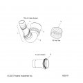 Timbersled Polaris Air Coupler Genuine Oem Part Qty 1