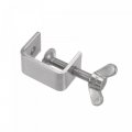 Uxcell Stainless Steel C-clamp 47mm Wide Jaw Opening With Butterfly Hand Twist For Woodworking Welding Building Household Mount