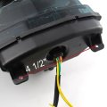 Pacask Motorcycle Super Bright Turn Signal Tail Light 19 Led Integrated Taillight Fit For Yamaha Yzf R1 2004 2005 2006 Smoke
