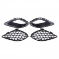 Applianpar Bumper Fog Light Grille Cover Bracket Kit For Dodge Charger 2015-2019 Left And Right Side